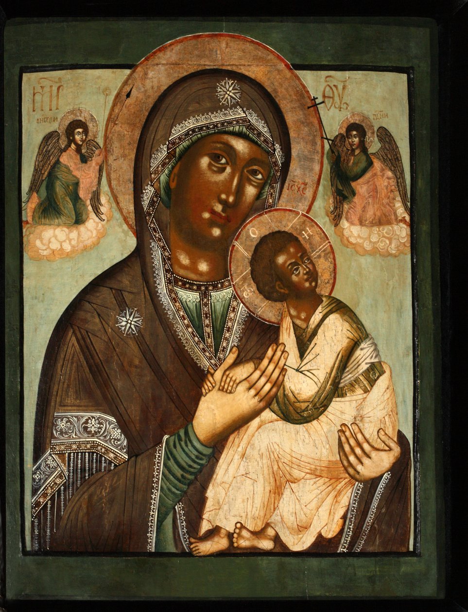 The Mother of God of the Passion Strastnaya by Anonymous Russian icon painter