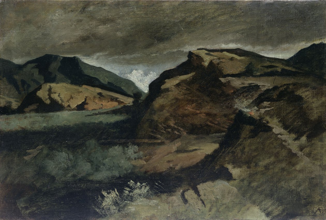 Heroic Landscape by Anselm Feuerbach