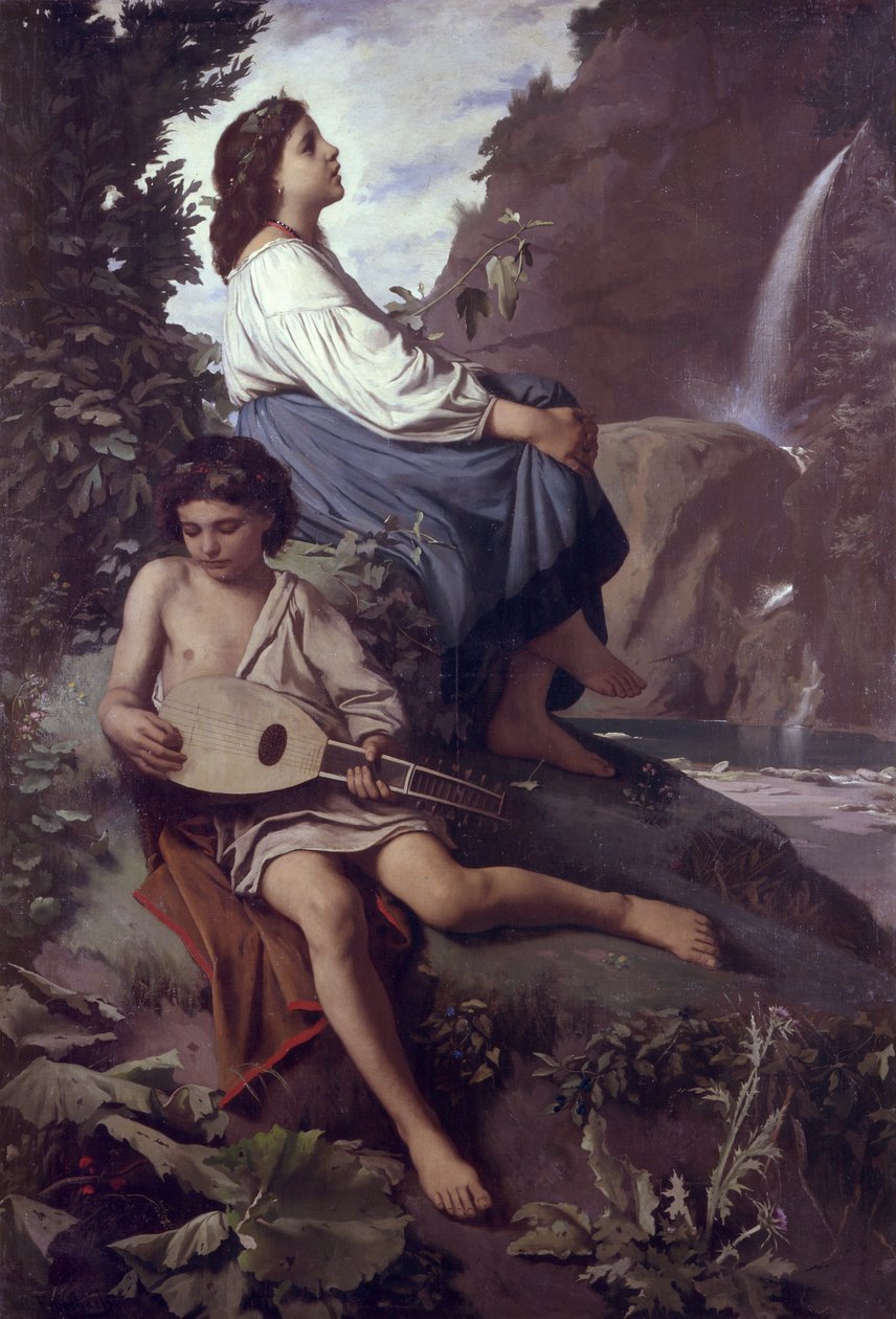 Memory of Tivoli by Anselm Feuerbach