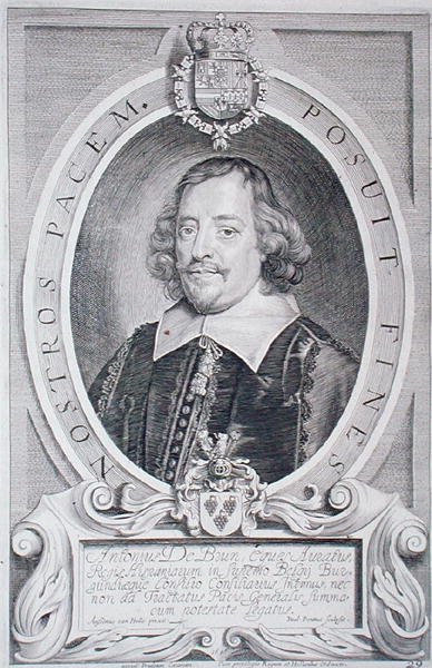 Dr Antoine de Brun (1599-1654), from 