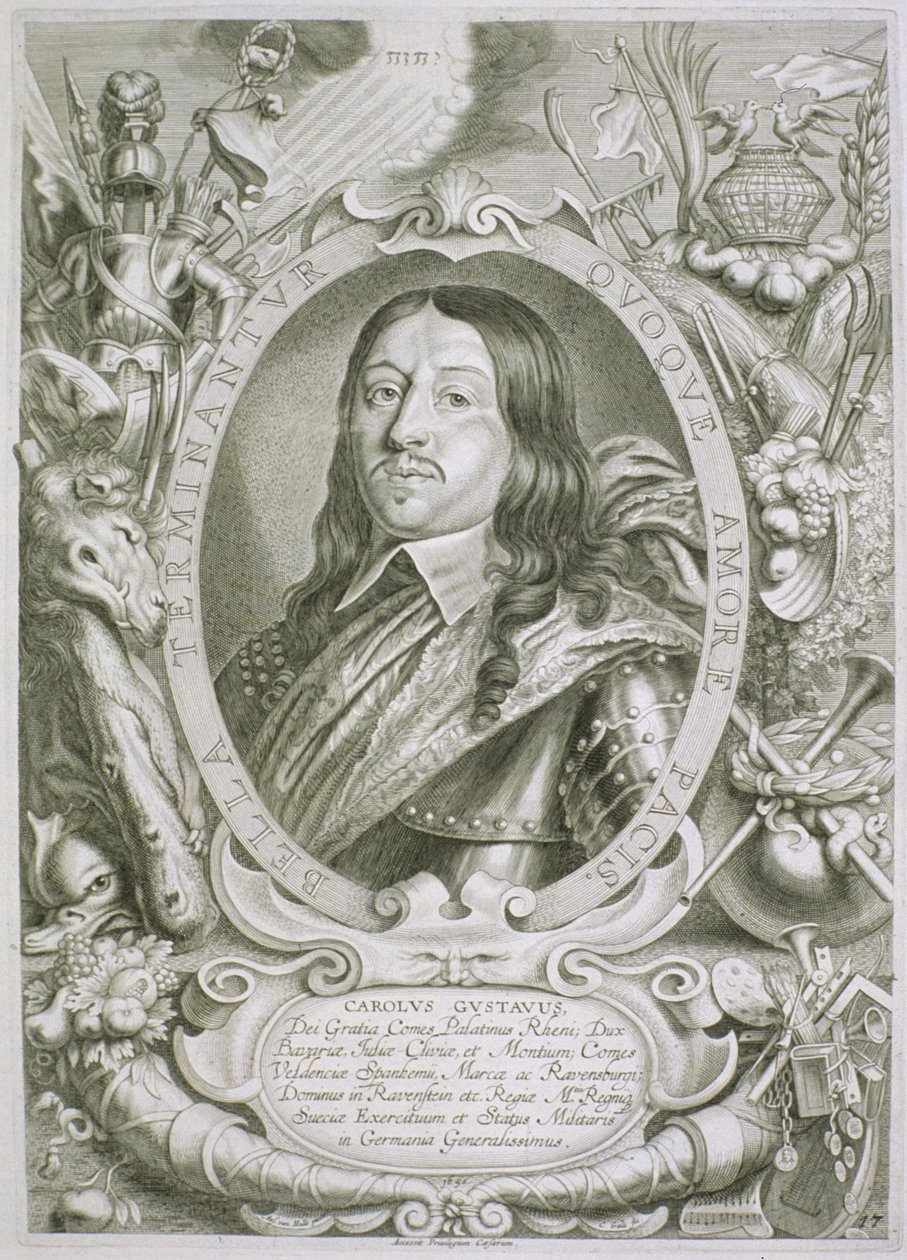 Karl X Gustav (1622-60) King of Sweden, from 