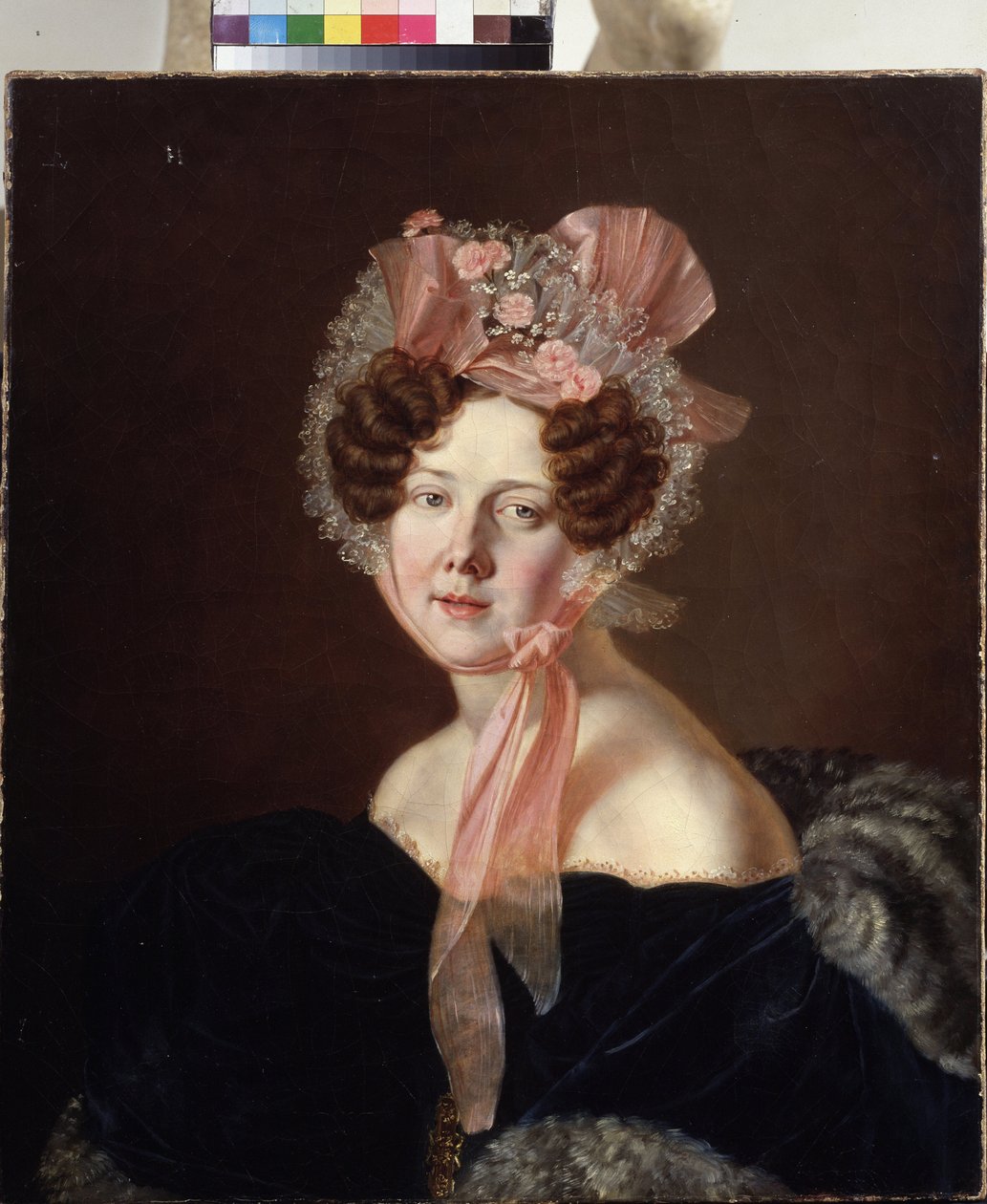 Portrait of a Lady by Anthelme Francois Lagrenee