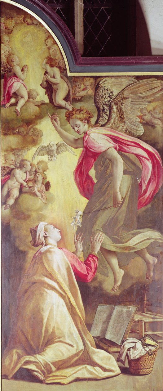 The Annunciation by Anthonie Blocklandt