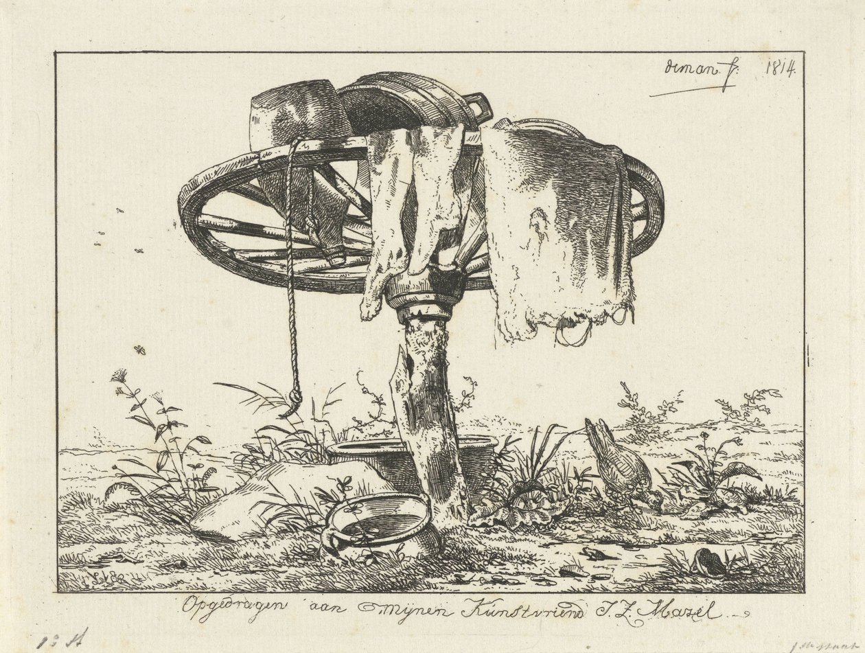 Wheel on a Pole by Anthonie Willem Hendrik Nolthenius de Man