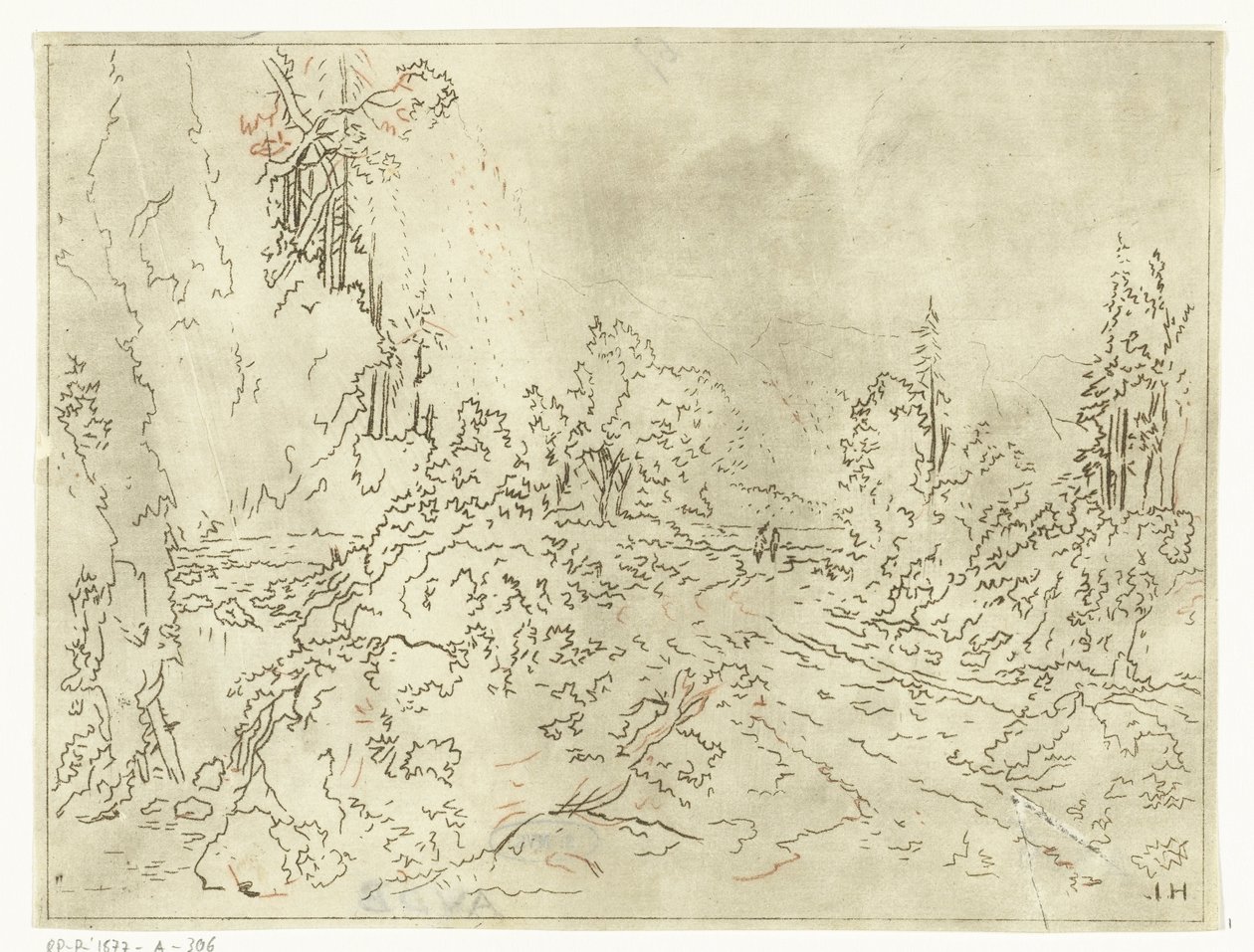 Mountainous Landscape by Anthonie van den Bos