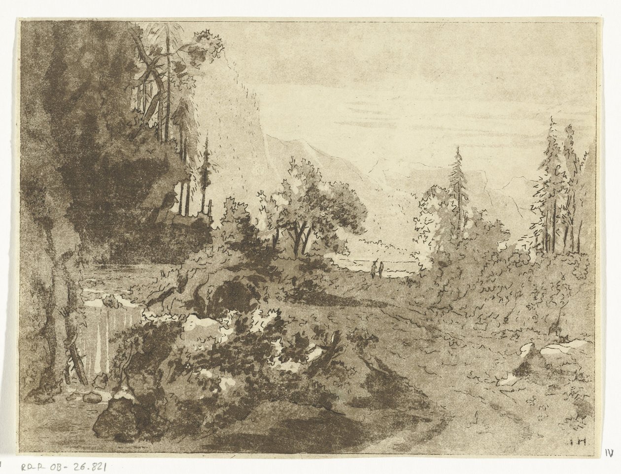 Mountainous Landscape by Anthonie van den Bos