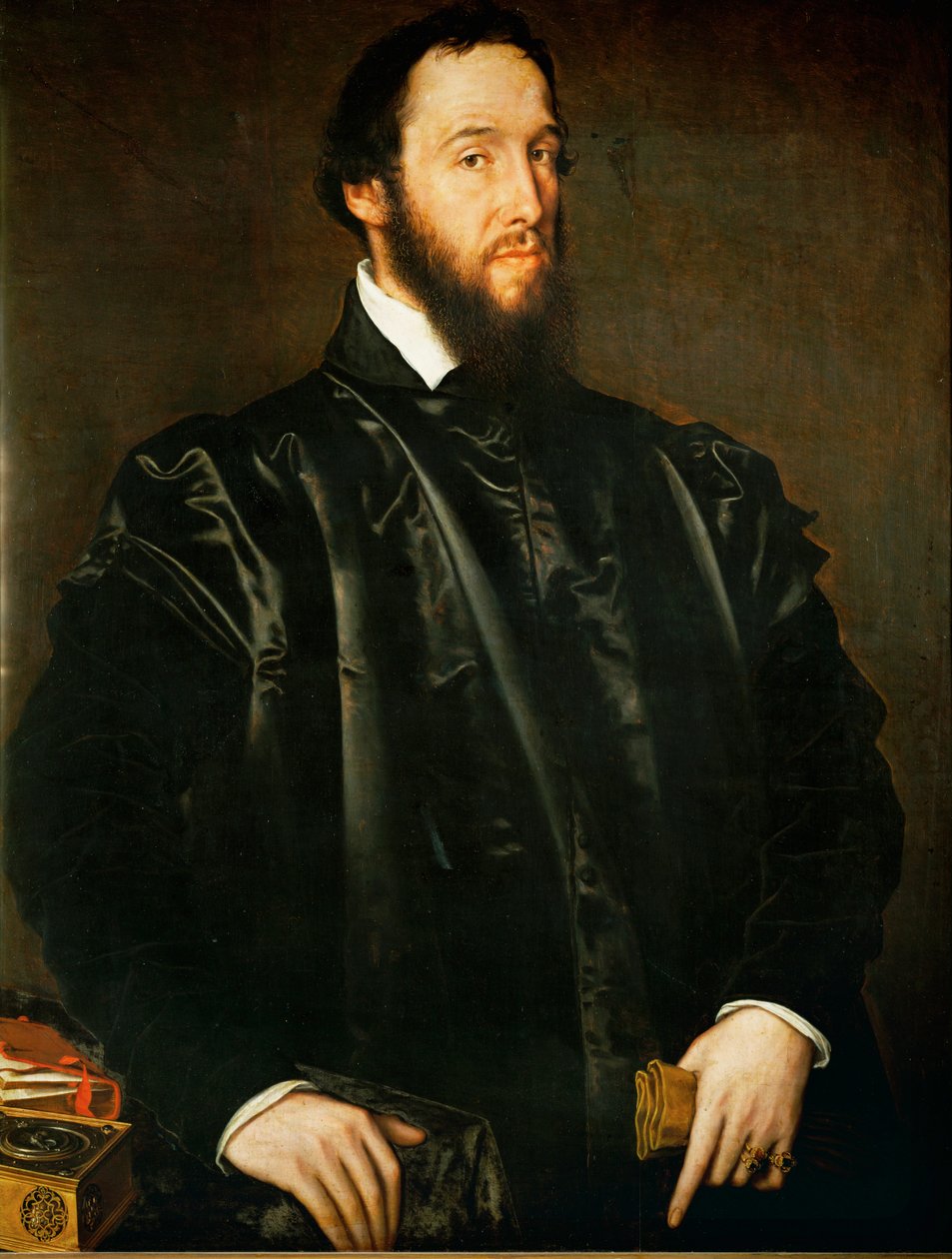 Antoine Perrenot de Granvella, Cardinal, Chief Minister to Margaret of Parma, Governor of the Netherlands by Anthonis van Dashorst (c.1519-1576/77) Mor