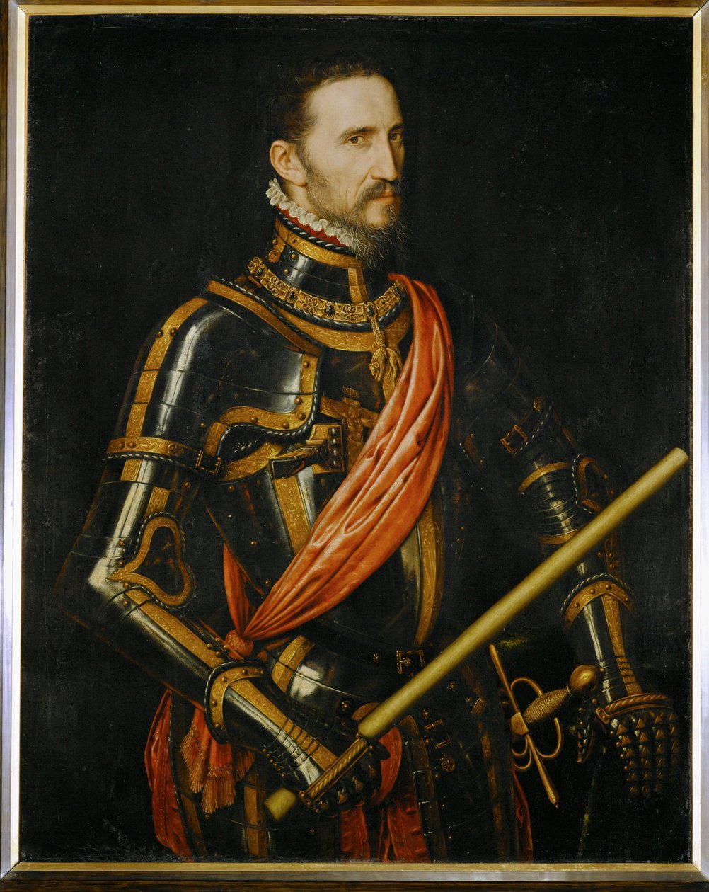 Fernando Alvarez de Toledo, Duke of Alba by Anthonis van Dashorst (c.1519-1576/77) Mor
