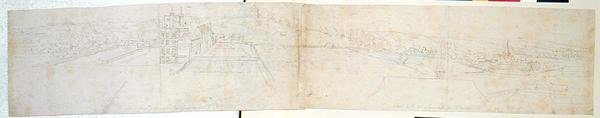 Greenwich Palace, c.1544 by Anthonis van den Wyngaerde