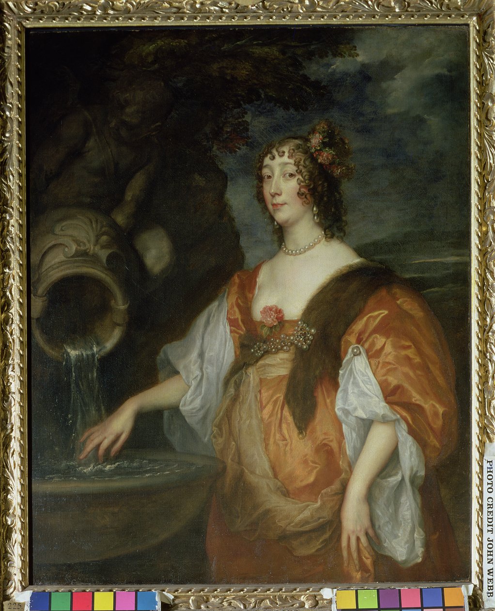 Portrait of Lucy Percy, Countess of Carlisle (1599-1660) c.1637-40 by Anthony van Dyck