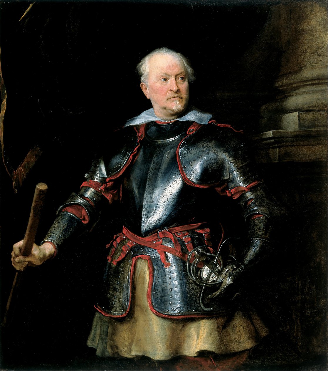 Portrait of a Man in Armor by Anthony van Dyck