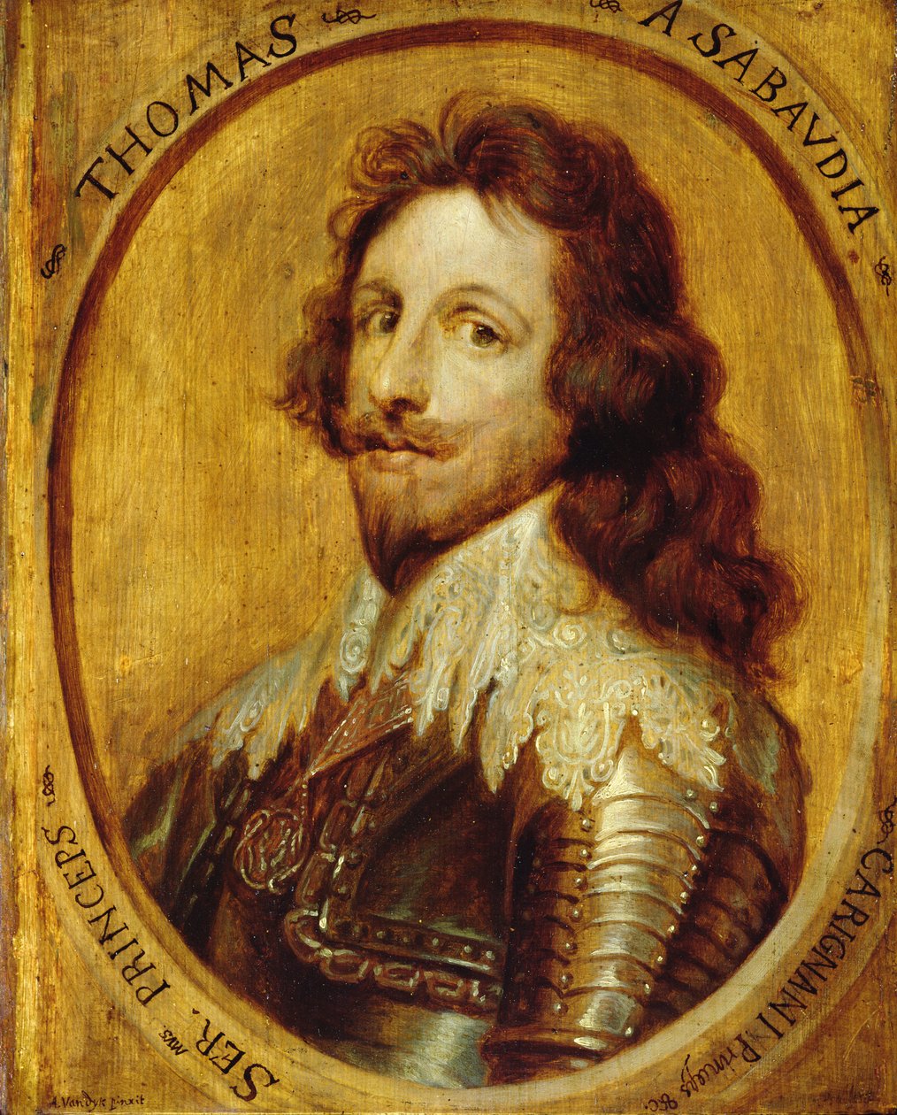 Thomas de Savoie, Prince de Carignan by Anthony van Dyck
