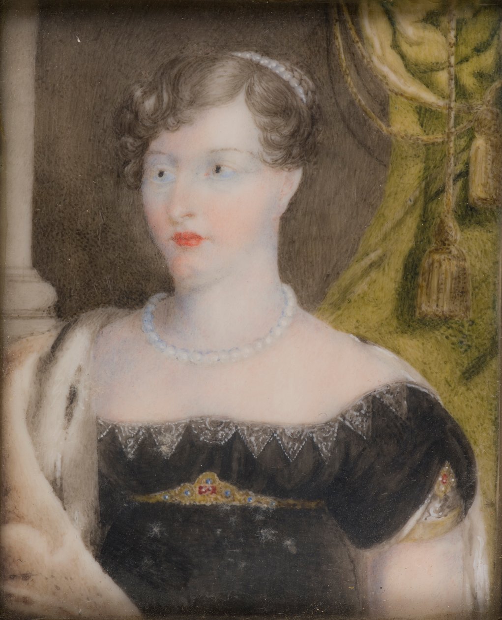 Portrait of Princess Charlotte of Wales by Anthony (after) Stewart