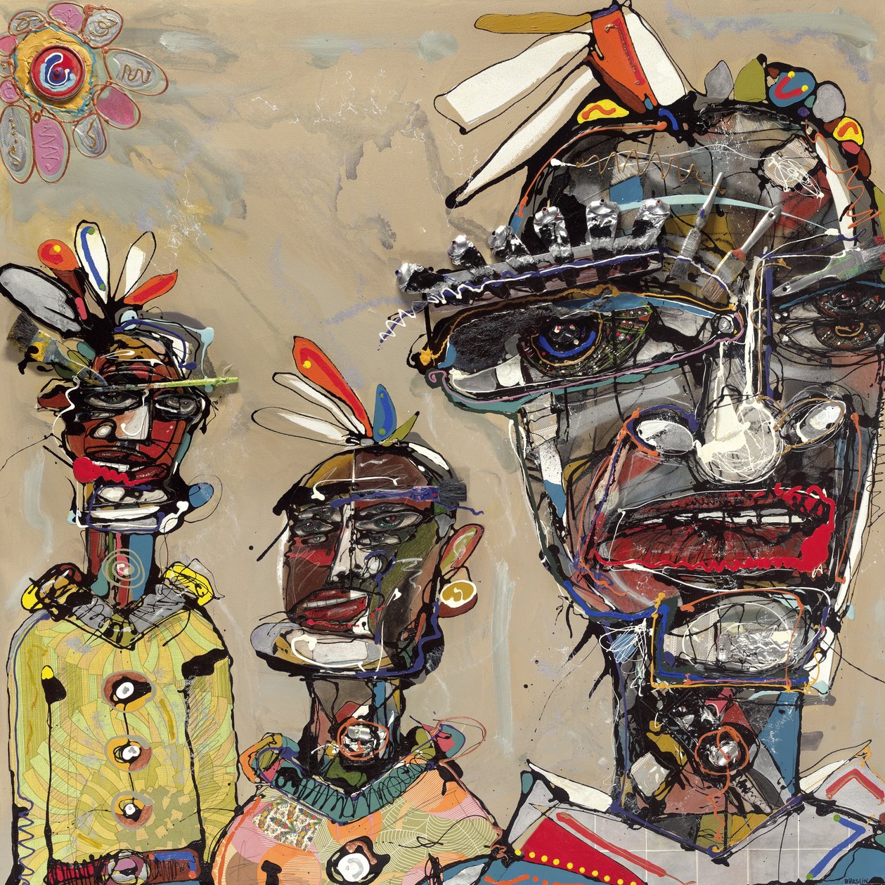 Feathers Forever, 2006 by Anthony Breslin