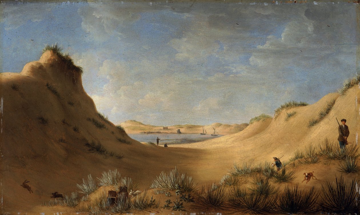 The Port of Newton, Glamorgan by Anthony Devis