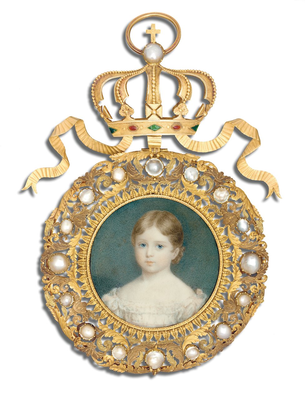 Queen Victoria as a child by Anthony Stewart