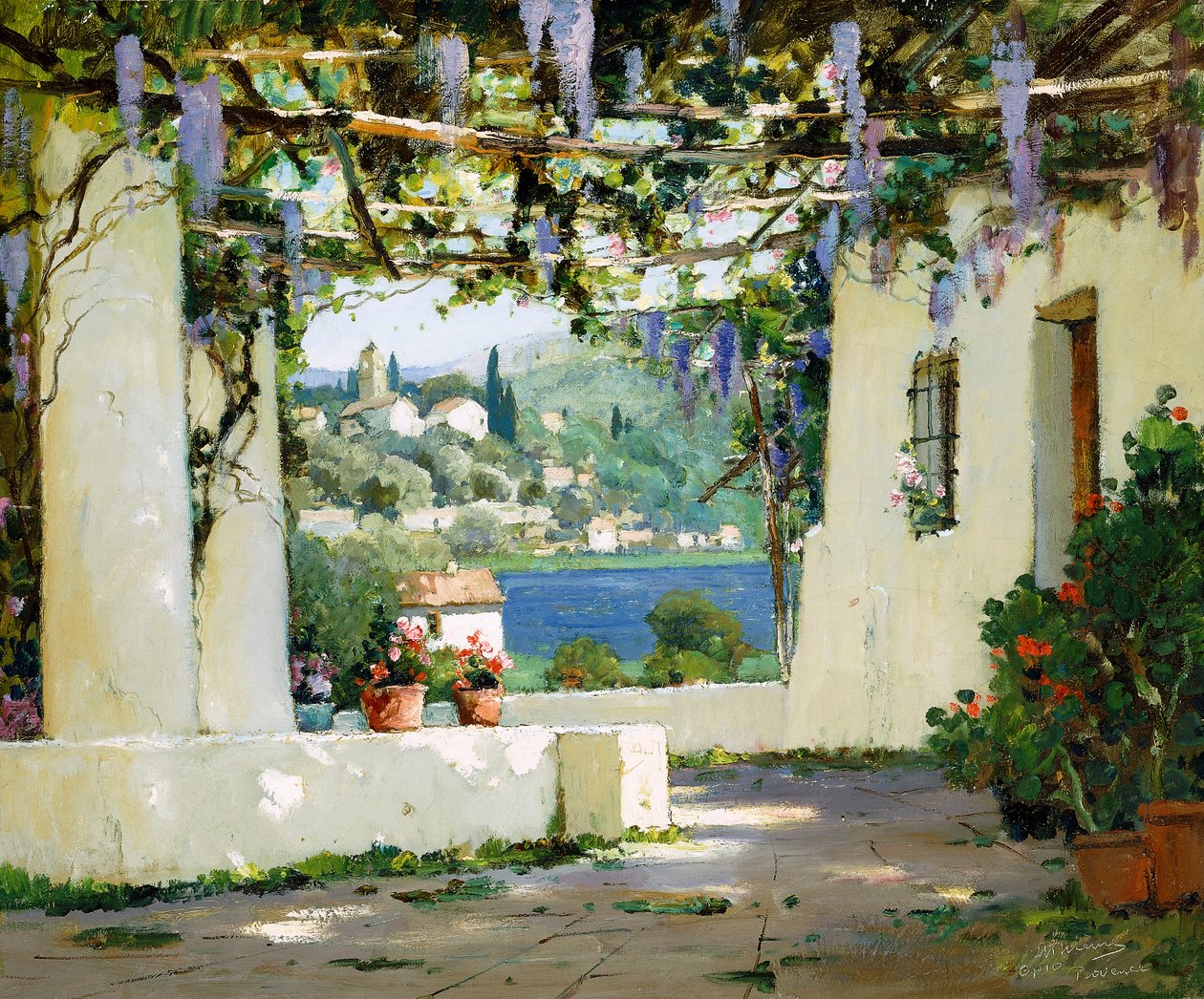 Mediterranean Patio by Anthony Thieme