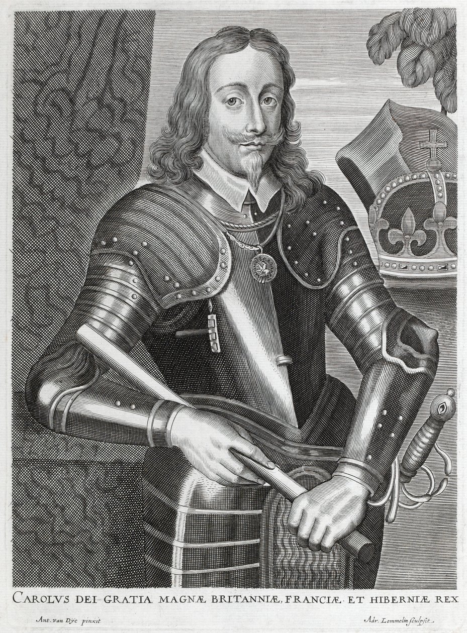 Carolus dei Gratia Magnae Britanniae, Franciae et Hiberniae by Anthony van (after) Dyck