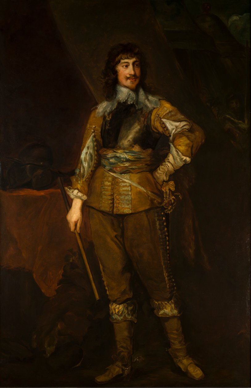 Portrait of Mountjoy Blount, 1st Earl of Newport by Anthony van (after) Dyck