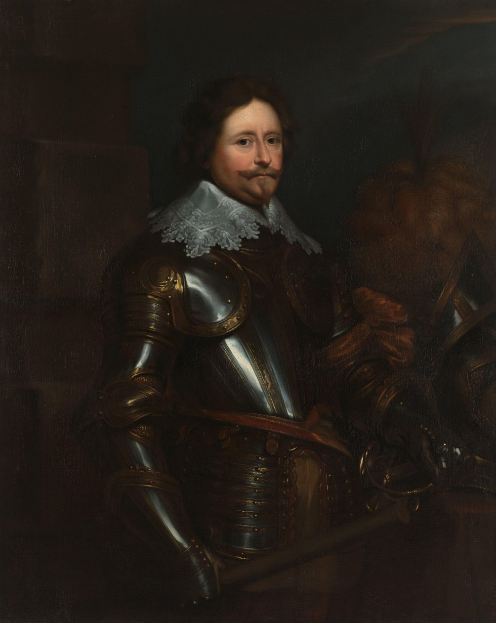 Portrait of the Stadholder Frederik Hendrik, Prince of Orange by Anthony van Dyck (after)