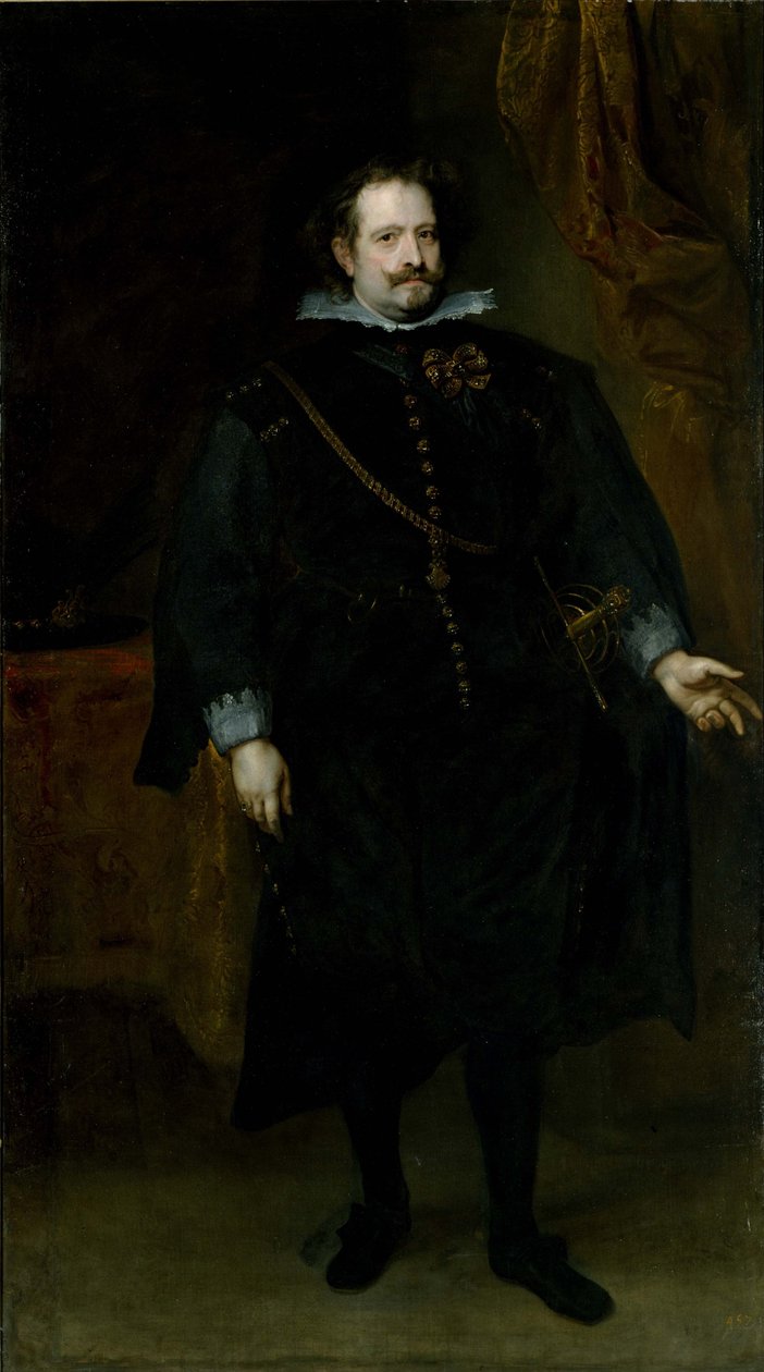 Diego de Mexía, Marquess of Leganés by Anthony van Dyck