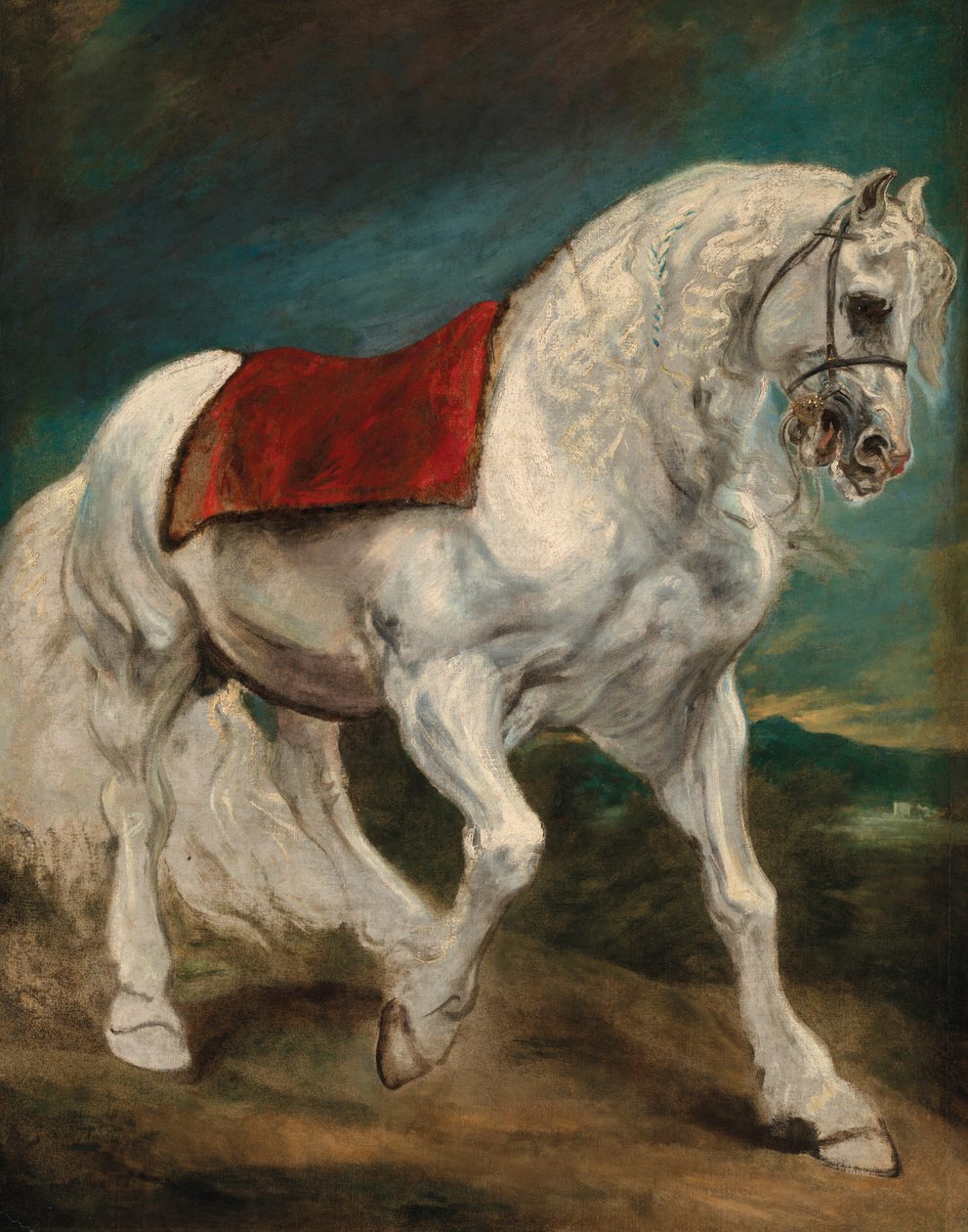 An Andalusian Horse by Anthony van Dyck
