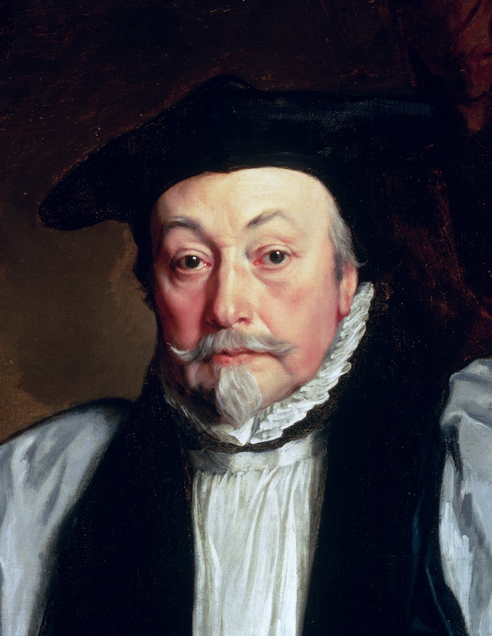 Archbishop William Laud (detail) by Anthony van Dyck