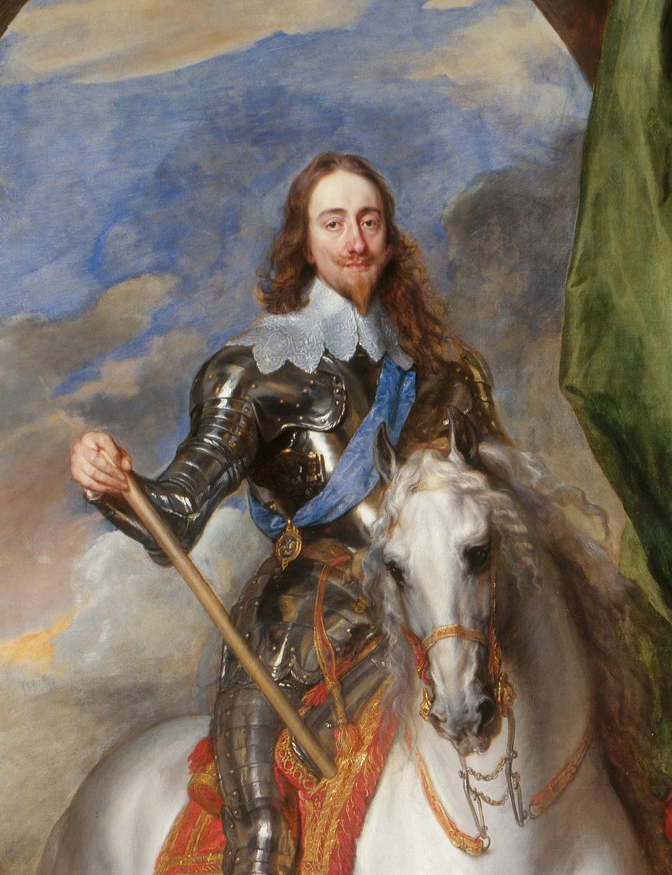 Charles I (1600-1649) with M. de St Antoine by Anthony van Dyck