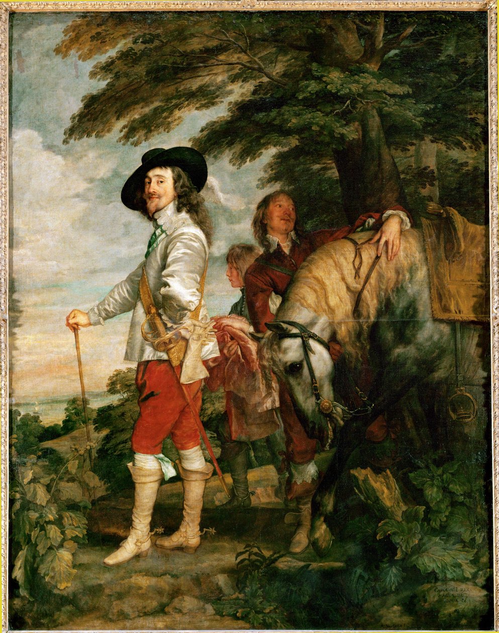 Charles I of England, Known as Portrait at the Hunt by Anthony van Dyck