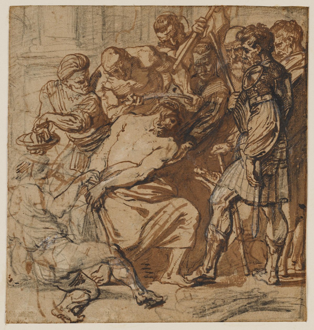The Crowning with Thorns by Anthony van Dyck