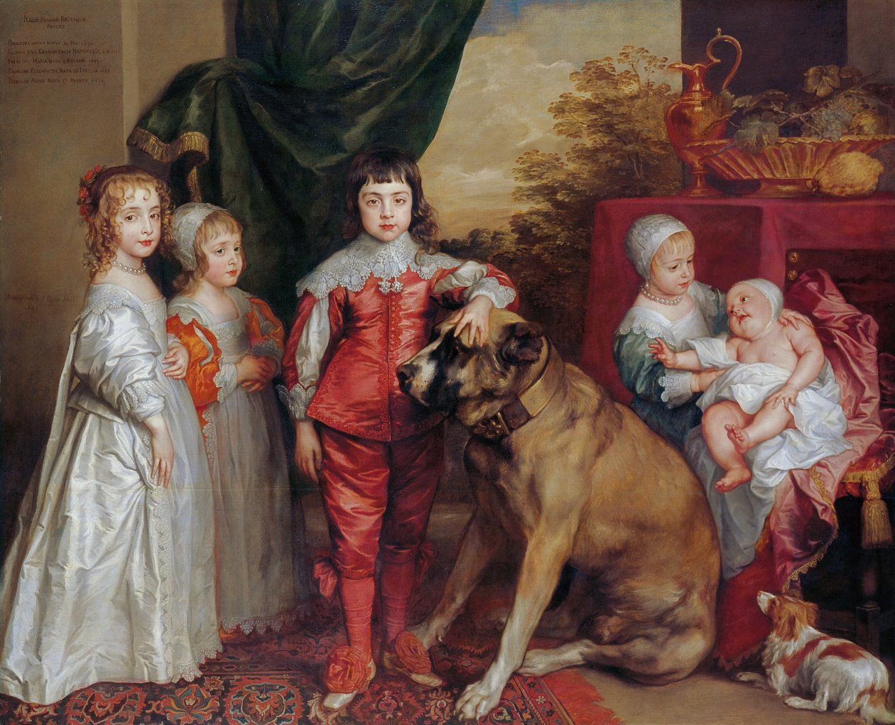 Five Eldest Children of Charles I by Anthony van Dyck