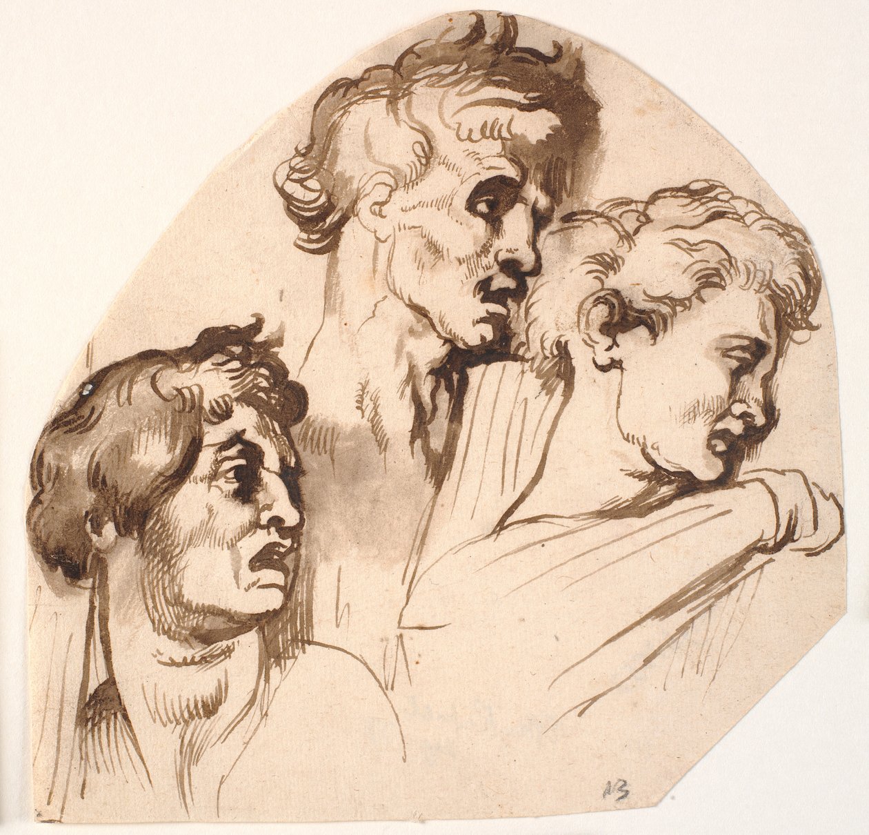 Heads of the Proconsul’s Lictors and Advisor by Anthony van Dyck