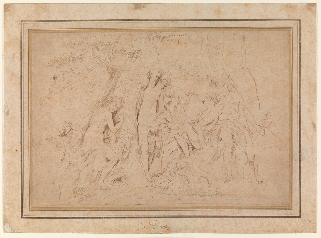 The Judgment of Paris by Anthony van Dyck