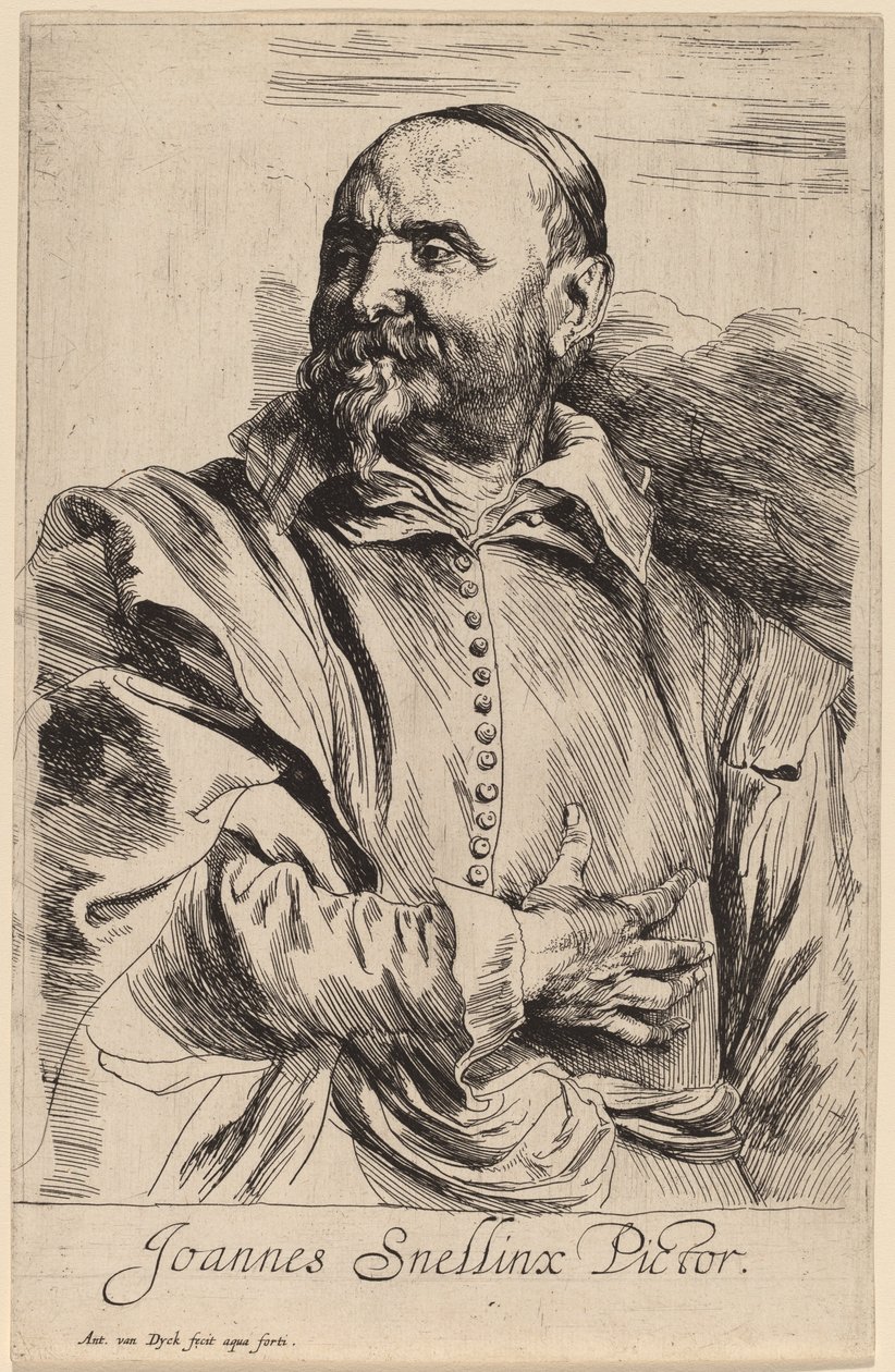 Jan Snellinx, probably 1626-1641 by Anthony van Dyck