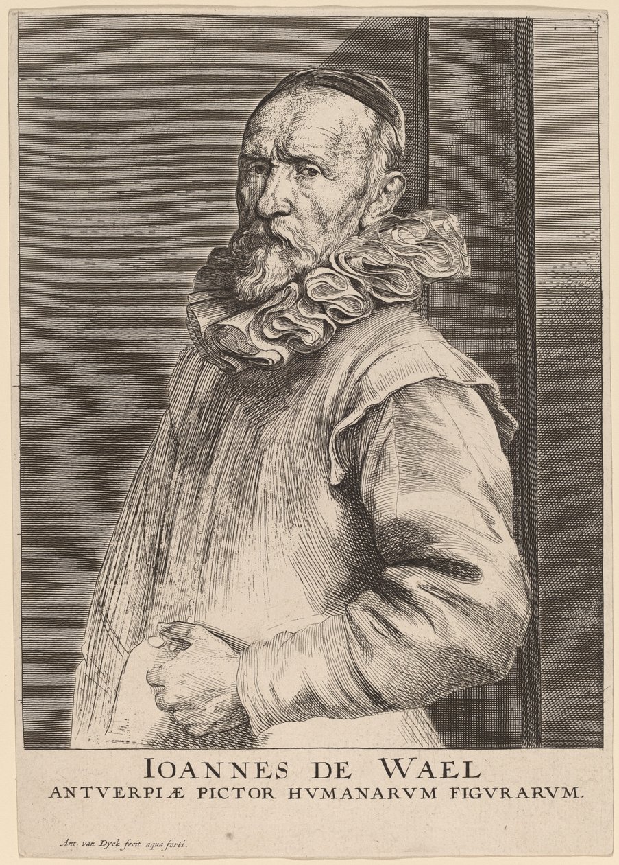 Jan de Wael, c. 1630 by Anthony van Dyck