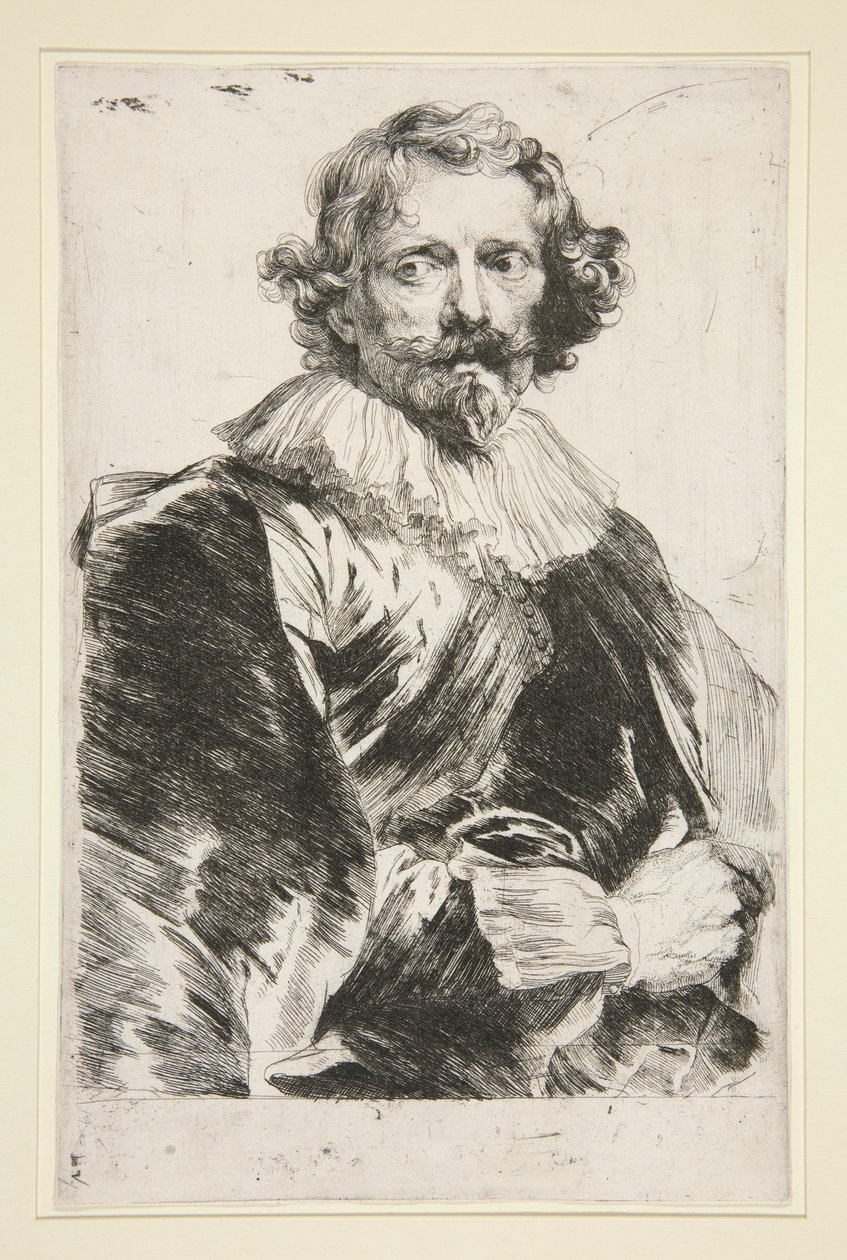 Lucas Vorsterman by Anthony van Dyck