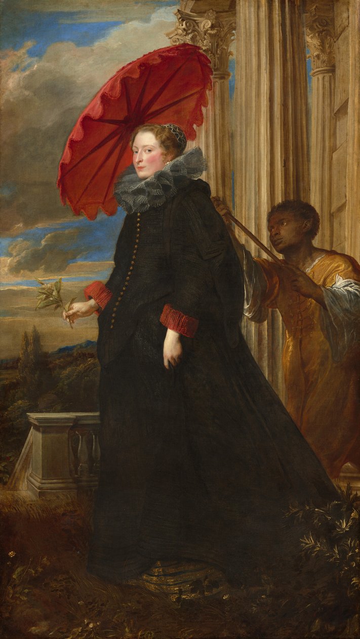 Marchesa Elena Grimaldi Cattaneo by Anthony van Dyck