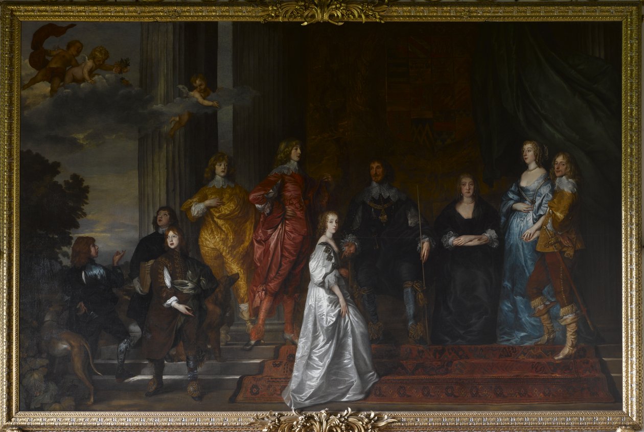Philip Herbert, 4th Earl of Pembroke and his family by Anthony van Dyck