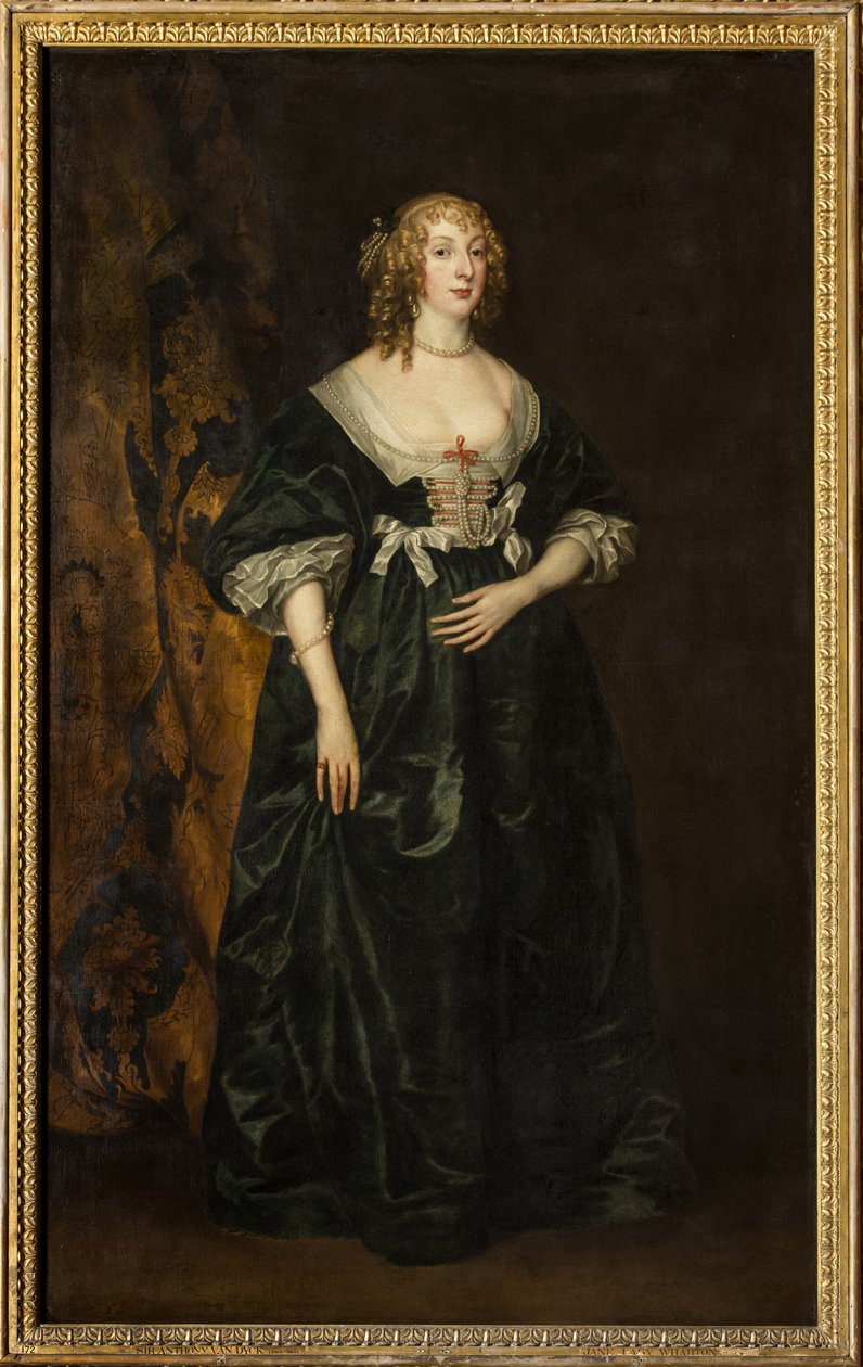 Portrait of Anna Sophia Herbert, Countess of Carnarvon by Anthony van Dyck