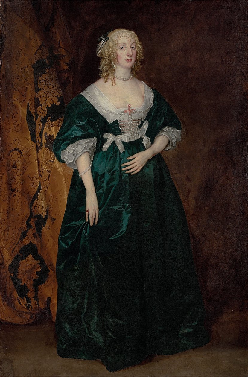 Portrait of Anne Sophia Herbert, Countess of Carnarvon by Anthony van Dyck