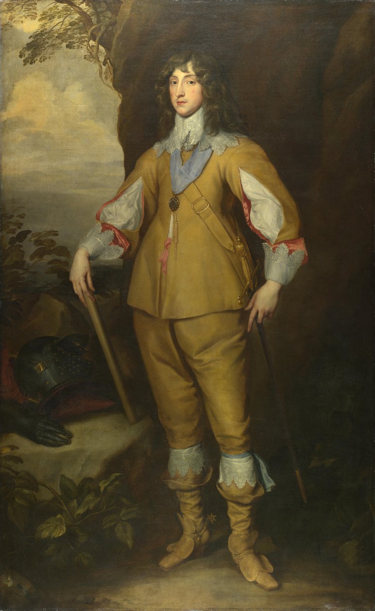Portrait of Charles I Louis, Elector Palatine, ca. 1637 by Anthony van, Dyck