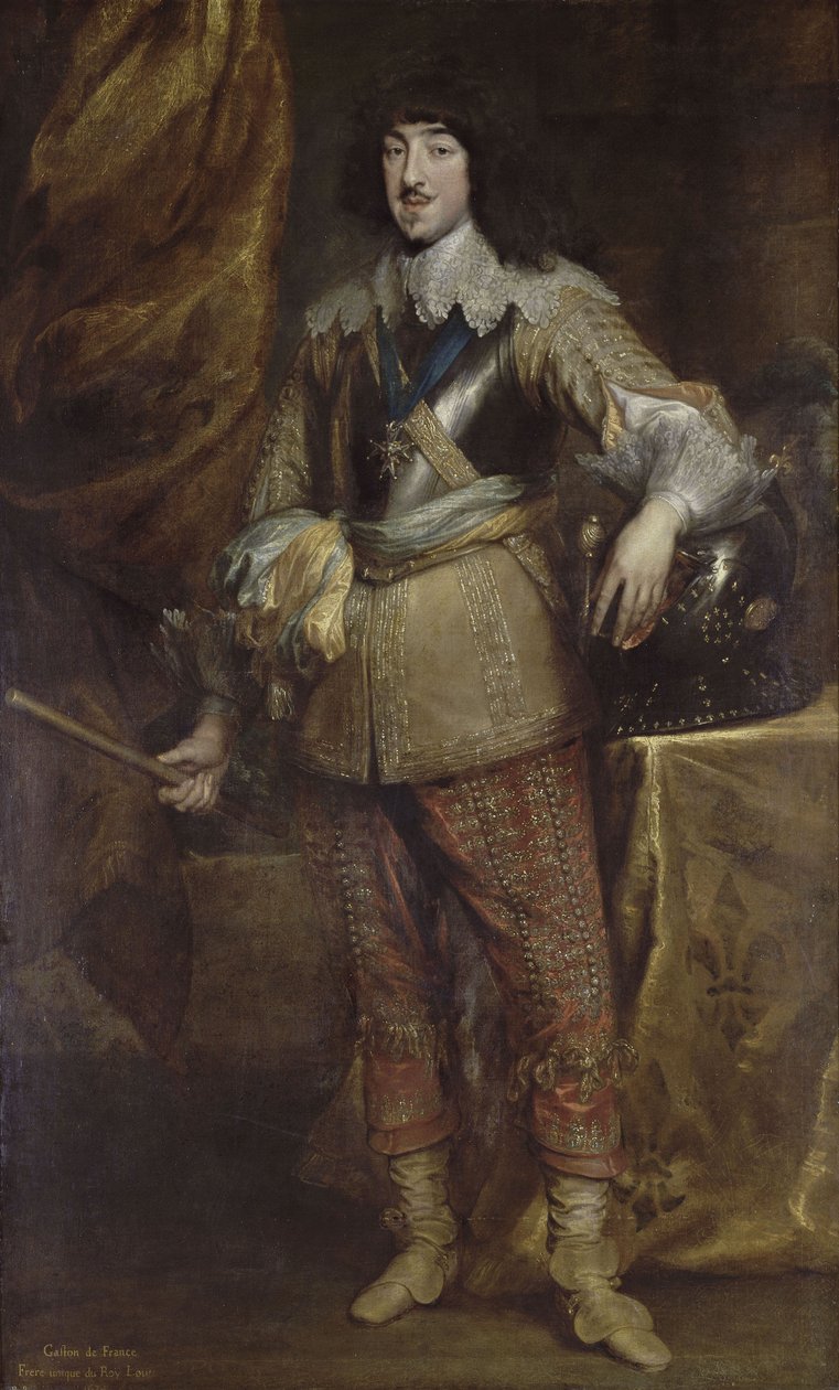 Portrait of Gaston of France, duke of Orleans by Anthony van Dyck
