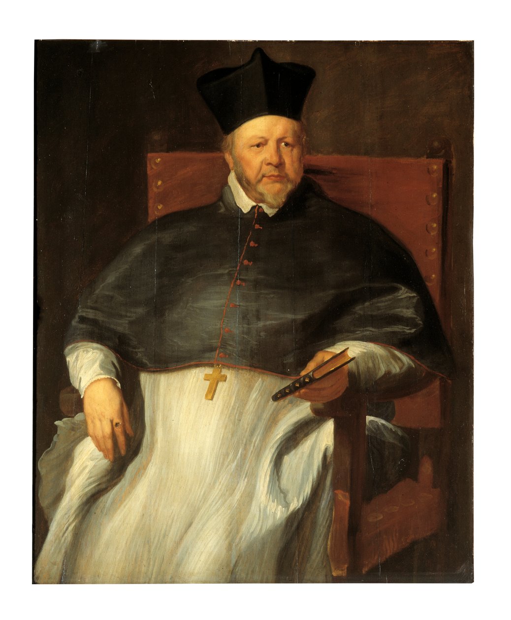 Portrait of Jan Malderus, Bishop of Antwerp by Anthony van Dyck