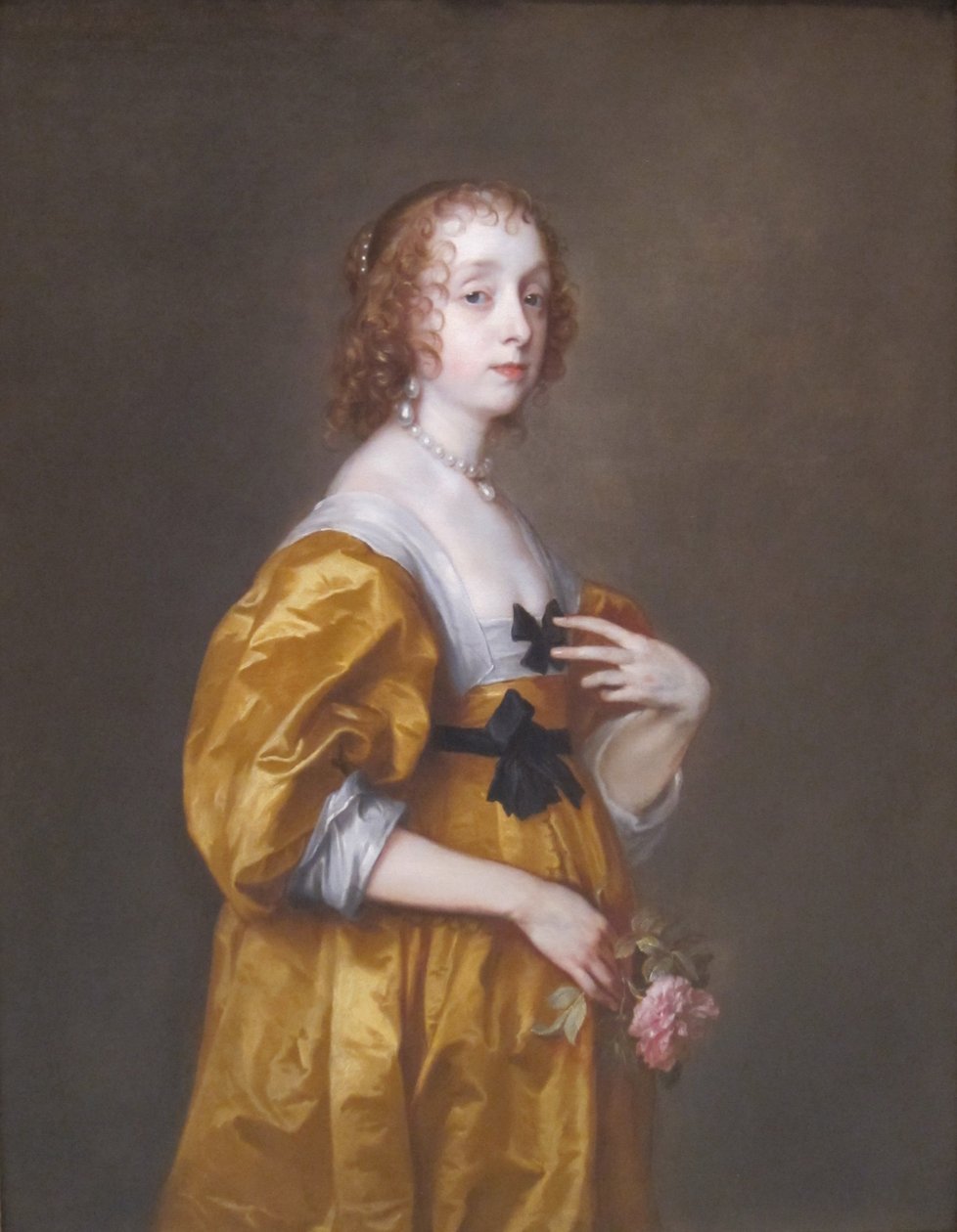 Portrait of Mary Stewart, Duchess of Richmond and Lennox by Anthony van Dyck
