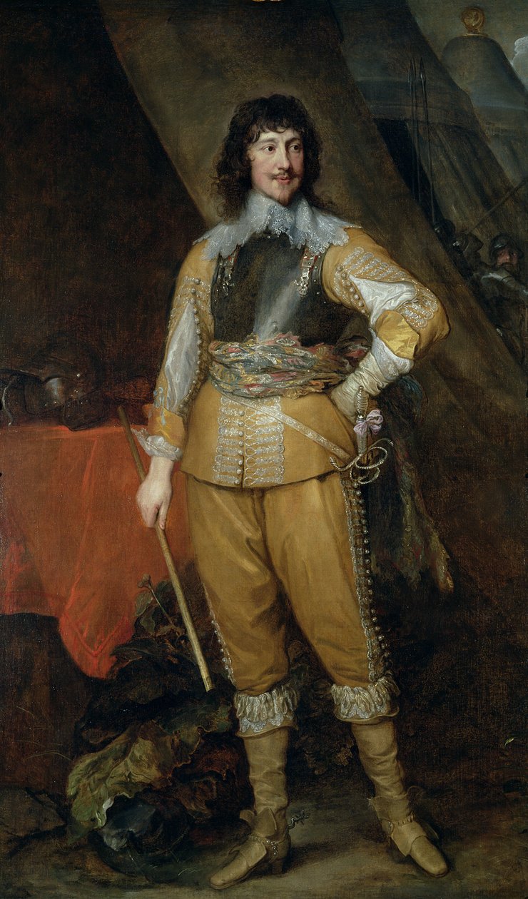 Portrait of Mountjoy Blount, Earl of Newport (c.1597-1666) by Anthony van Dyck