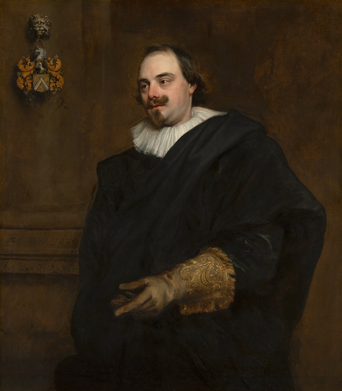Portrait of Peeter Stevens, 1627 by Anthony van Dyck