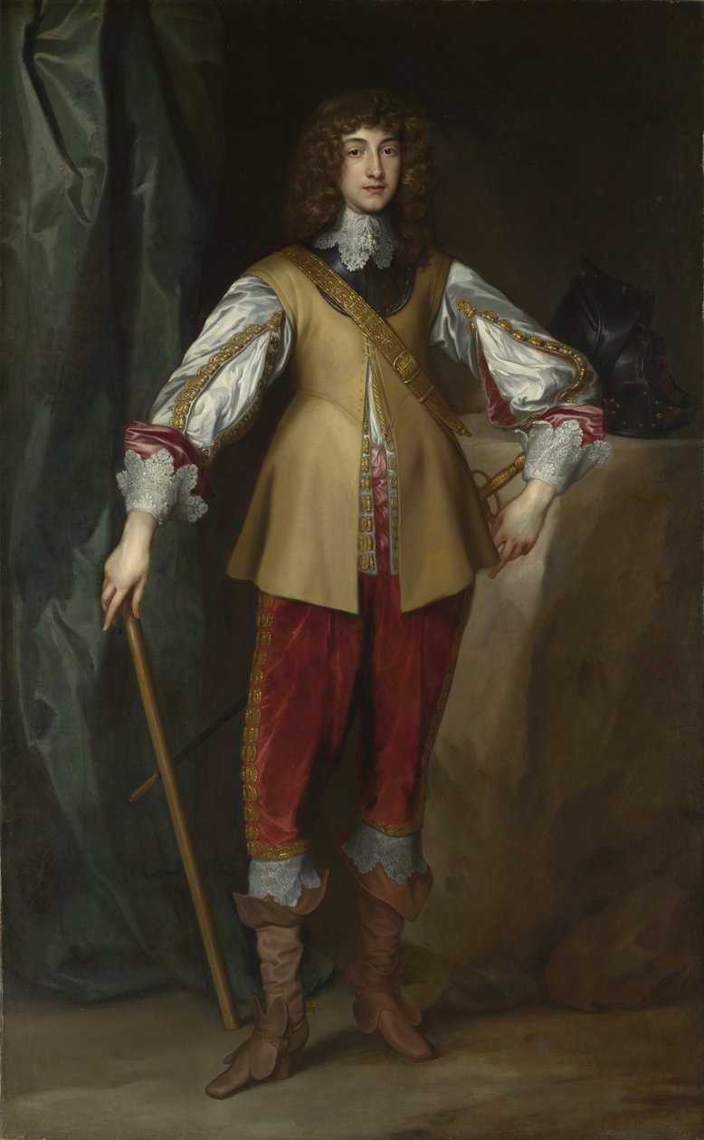Portrait of Prince Rupert of the Rhine, Duke of Cumberland, ca. 1637 by Anthony van, Dyck