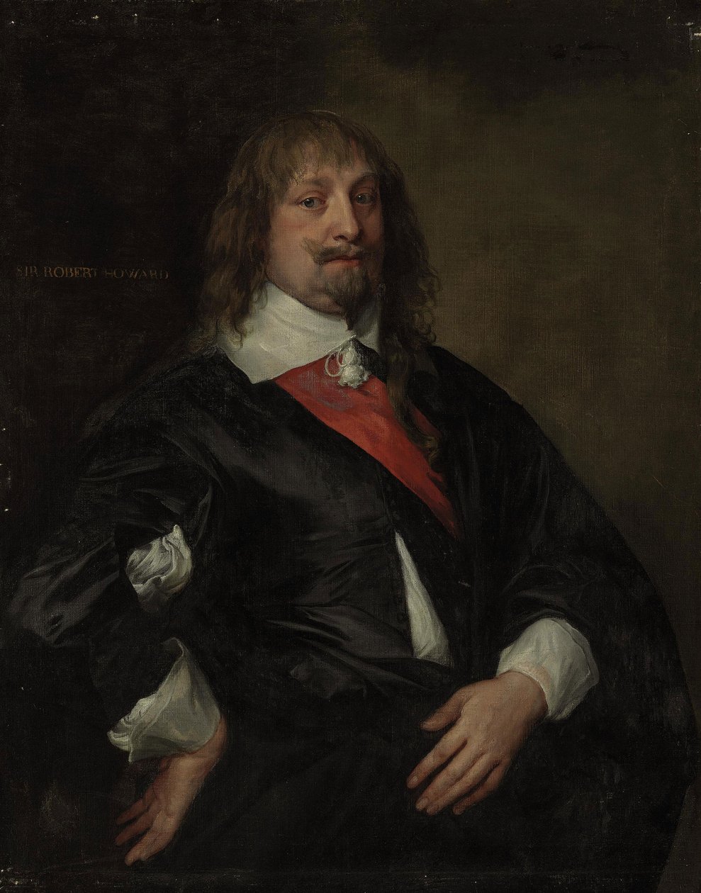 Portrait of Sir Robert Howard (1626-1698) by Anthony van Dyck