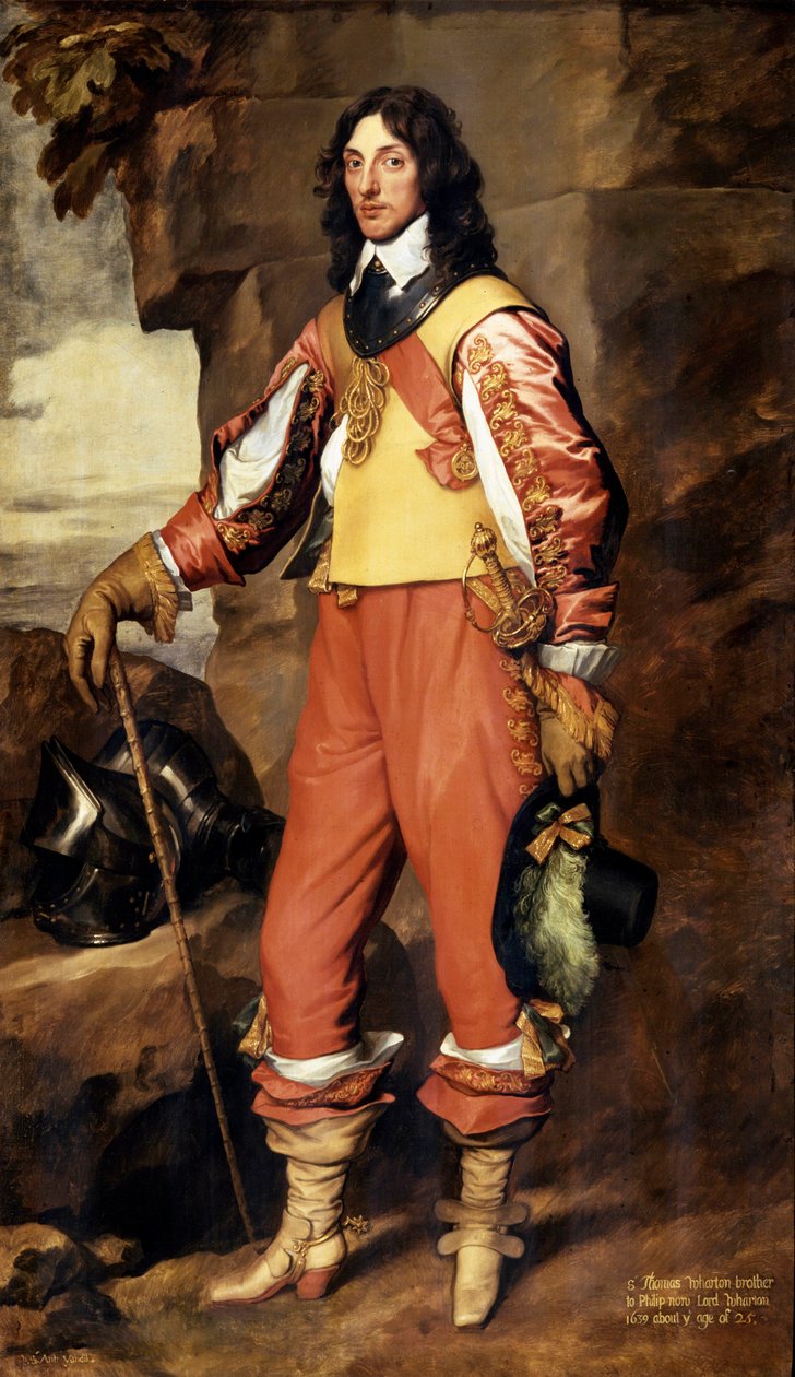 Portrait of Sir Thomas Wharton, 1639 by Anthony van Dyck