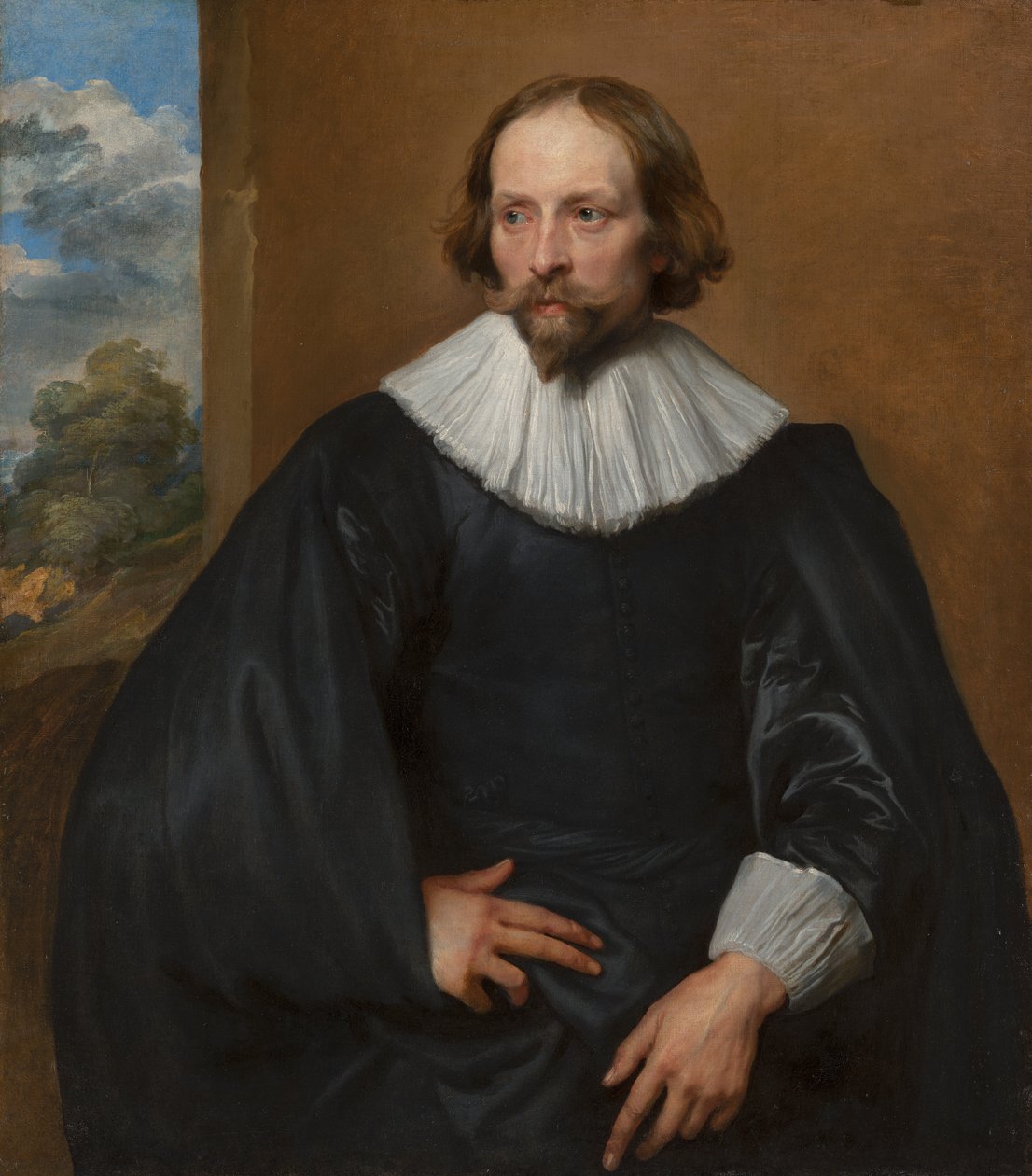 Portrait of Painter Quintijn Symons by Anthony van Dyck